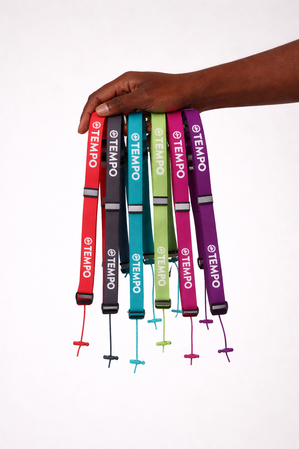 TEMPO running belt worn hands free on a long run
