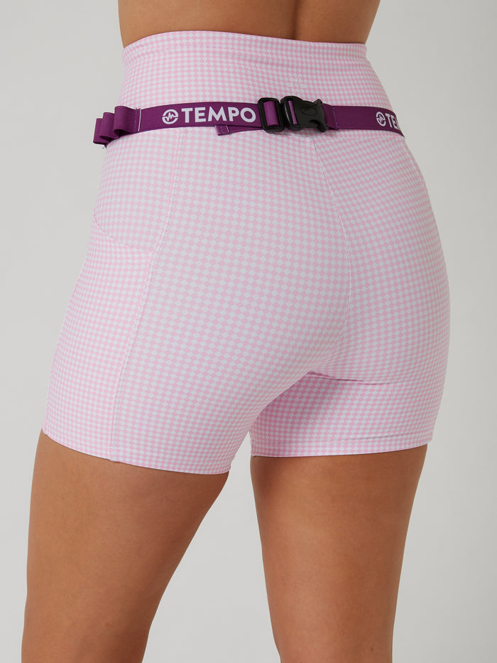PACE Race Belt in Violet Purple, TEMPO running belt, product photo 2