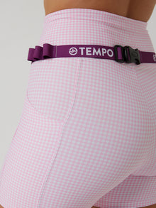 PACE Race Belt in Violet Purple, TEMPO running belt, product photo 3