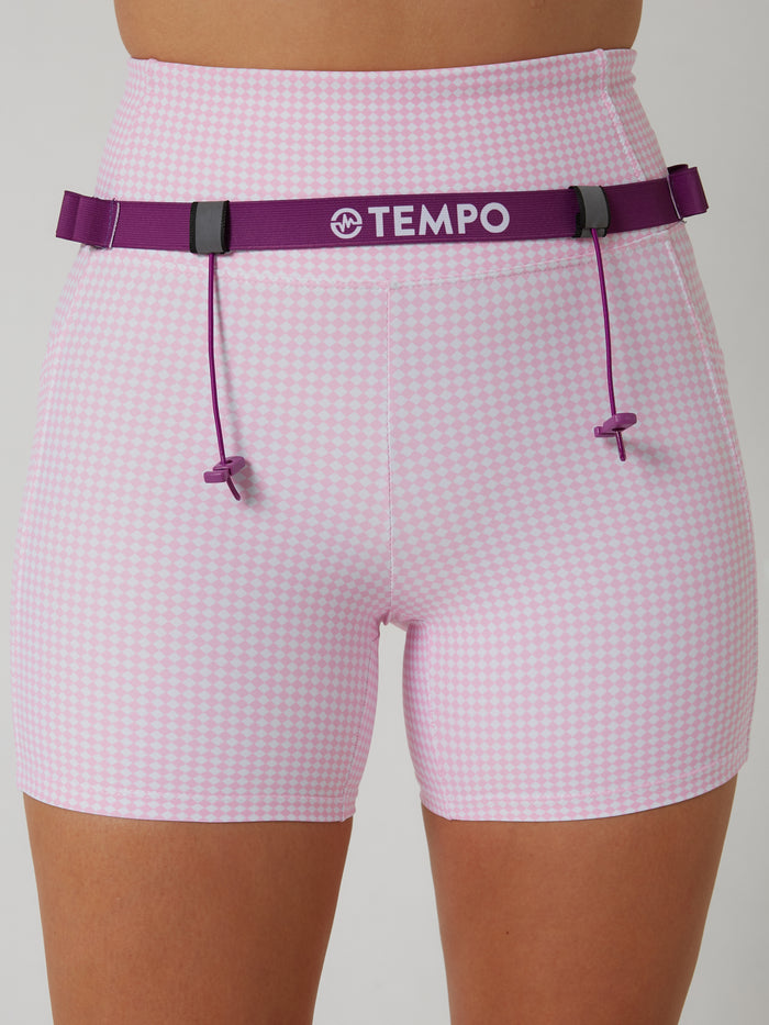 PACE Race Belt in Violet Purple, TEMPO running belt, product photo 4