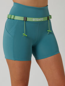 PACE Race Belt in Moss Green, TEMPO running belt, product photo 2