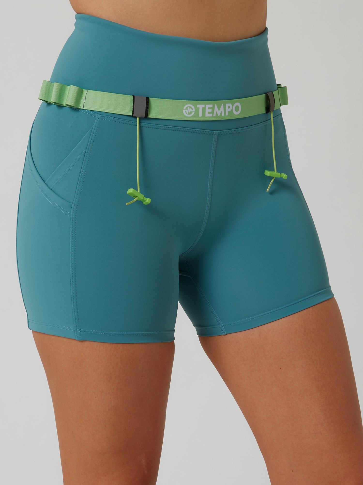 PACE Race Belt in Moss Green, TEMPO running belt, product photo 2