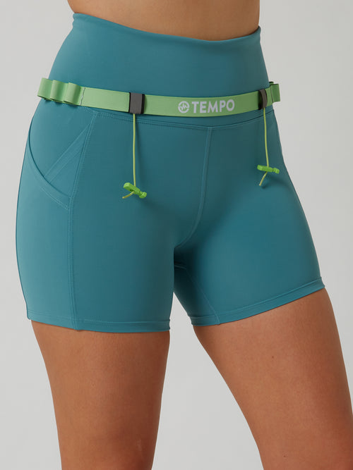 PACE Race Belt in Moss Green, TEMPO running belt, product photo 2