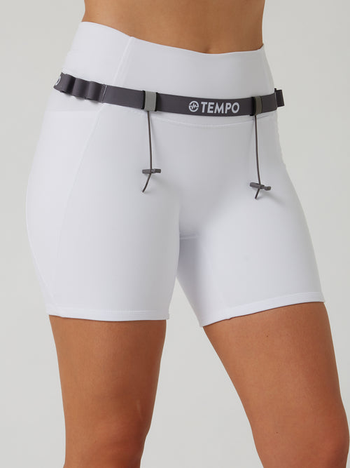 PACE Race Belt in Ash Grey, TEMPO running belt, product photo 2